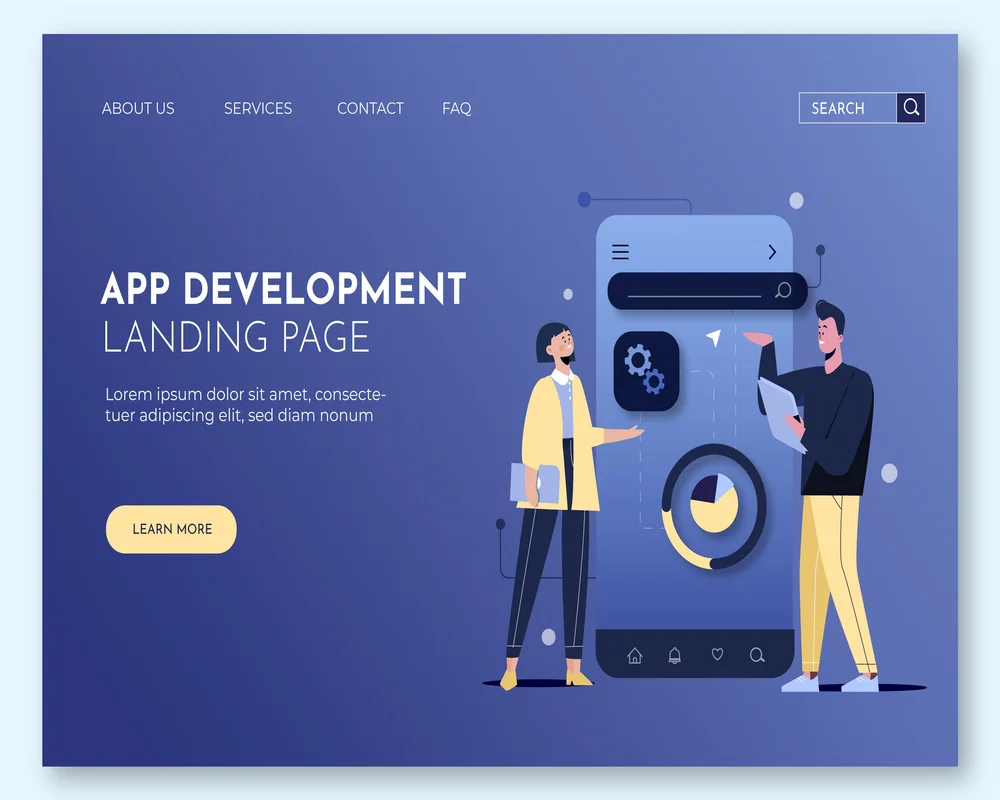 React web app development company