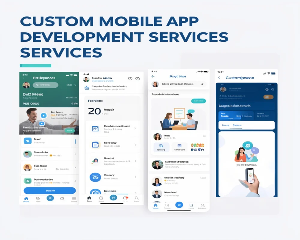 custom mobile app development services​