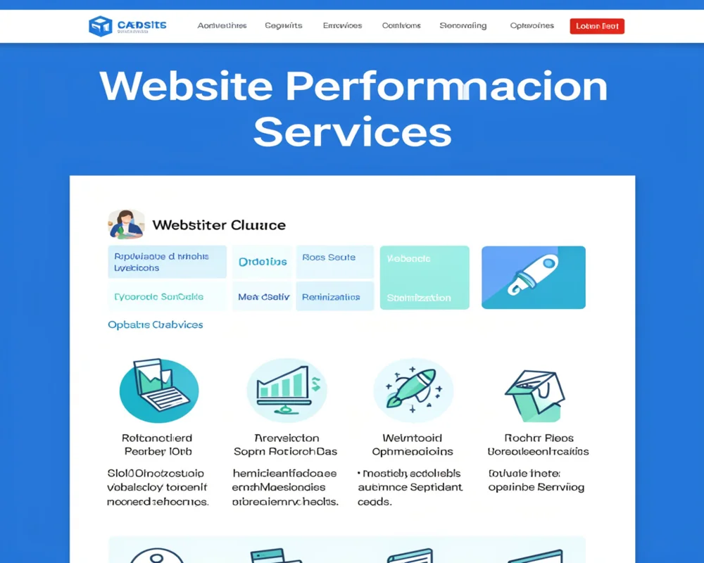 website performance optimization services
